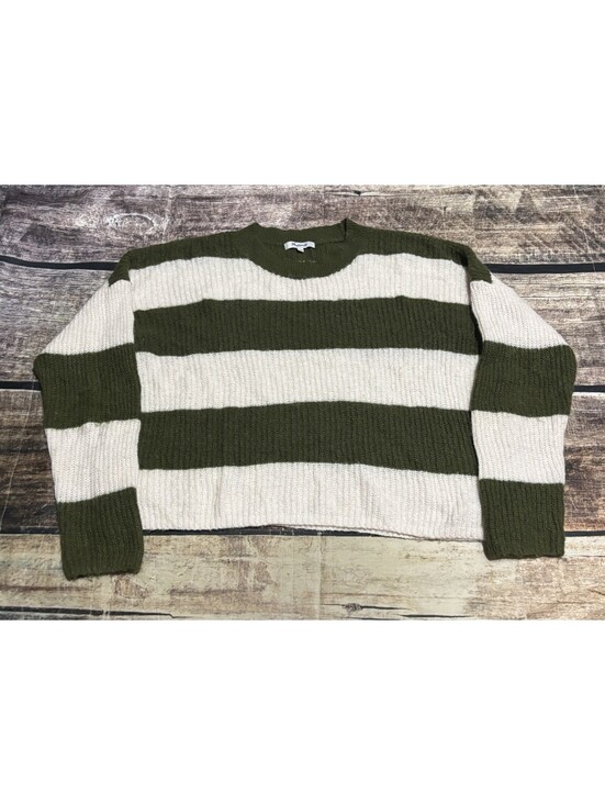 Madewell Sweaters - Madewell Sweater Womens Large Striped Alpaca Blend Relaxed